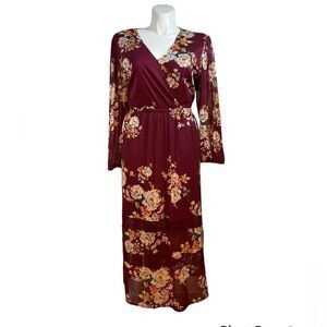 Boutique+ maxi dress floral size 3X